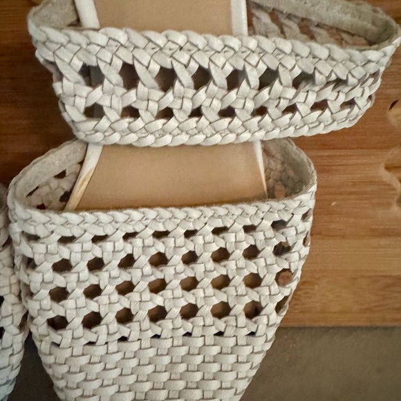 LOFT Ivory Woven Mules - Picture 3 of 12
